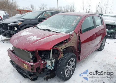 2020 Chevrolet Sonic Fwd Lt 5-Door из США, поврежденный, VIN 1G1JD6SBXL4134949